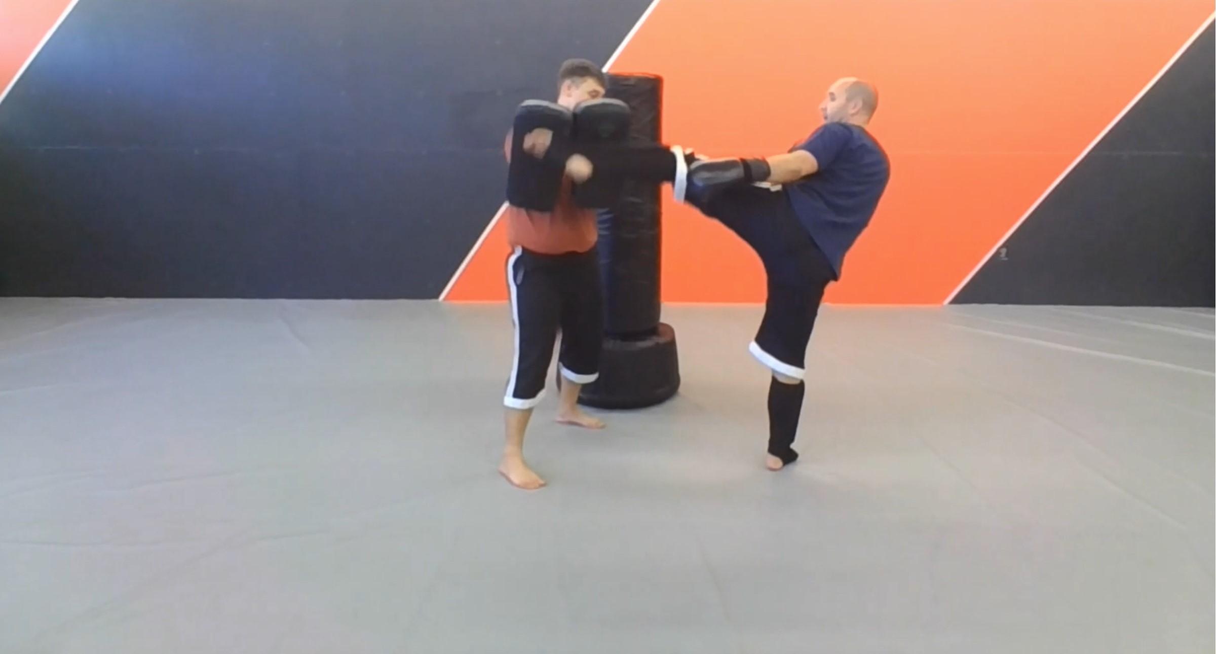 Kickboxing Training Session